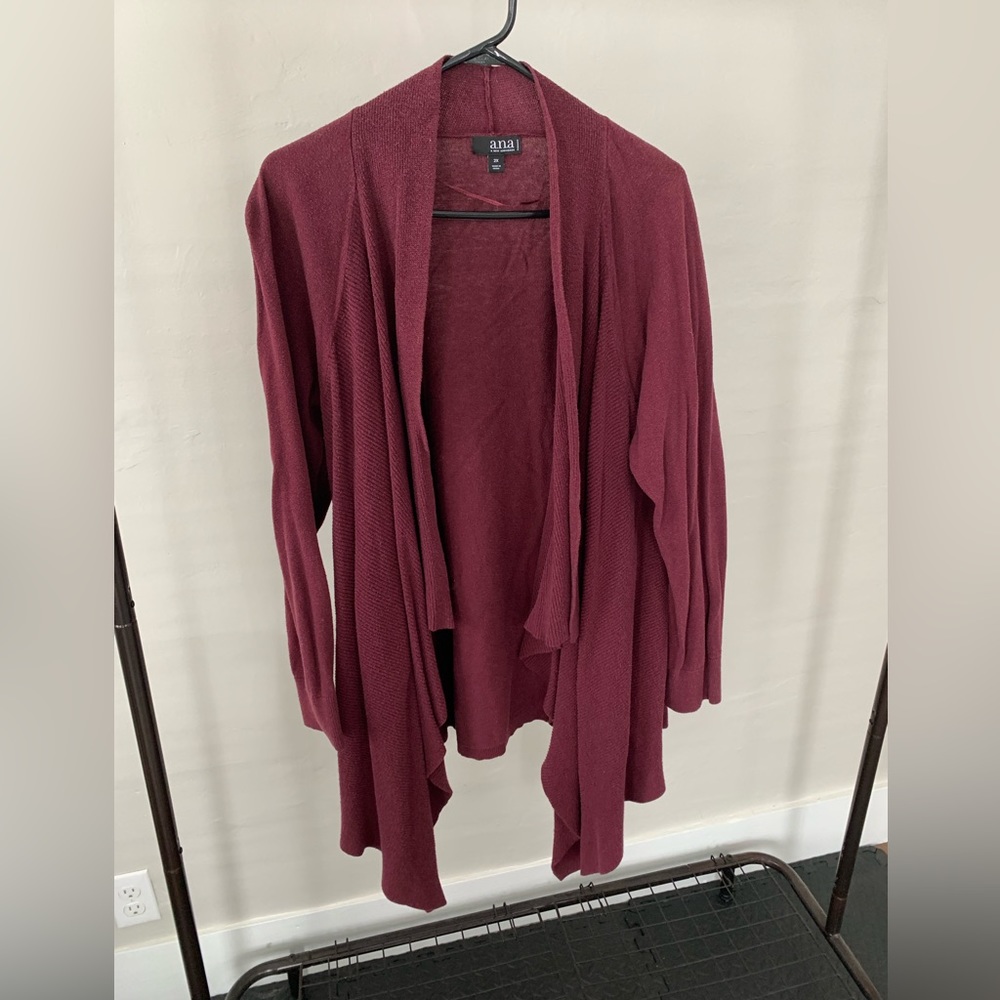 ANA Plus Size Flowy Cardigan